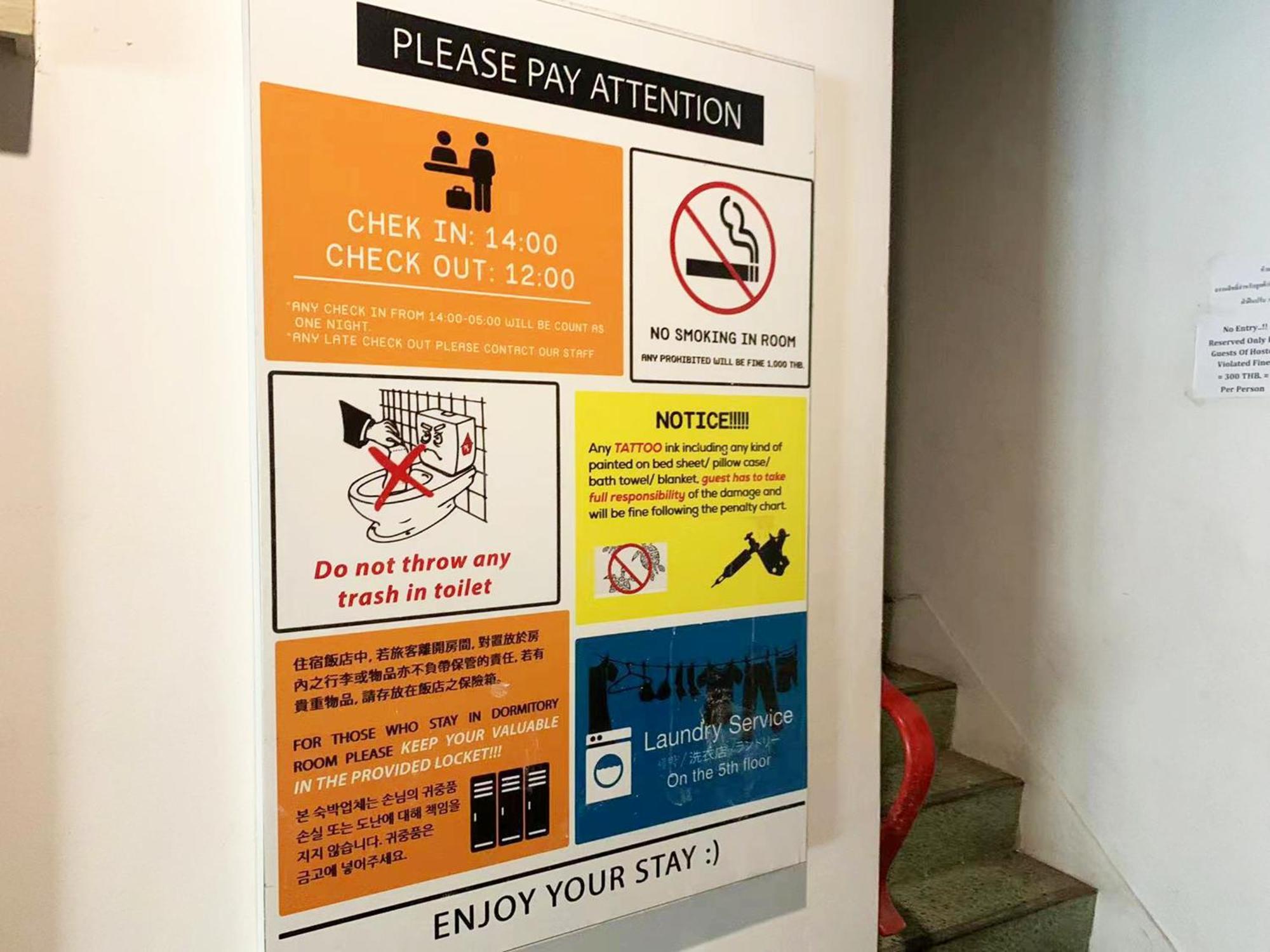 Susu Khaosan Hostel Bangkok Ngoại thất bức ảnh